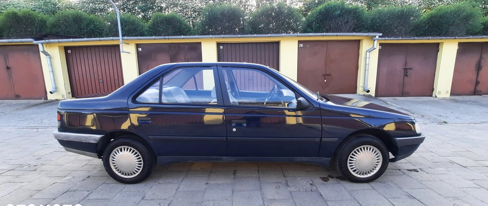 Peugeot 405 cena 6999 przebieg: 60000, rok produkcji 1991 z Lublin małe 277